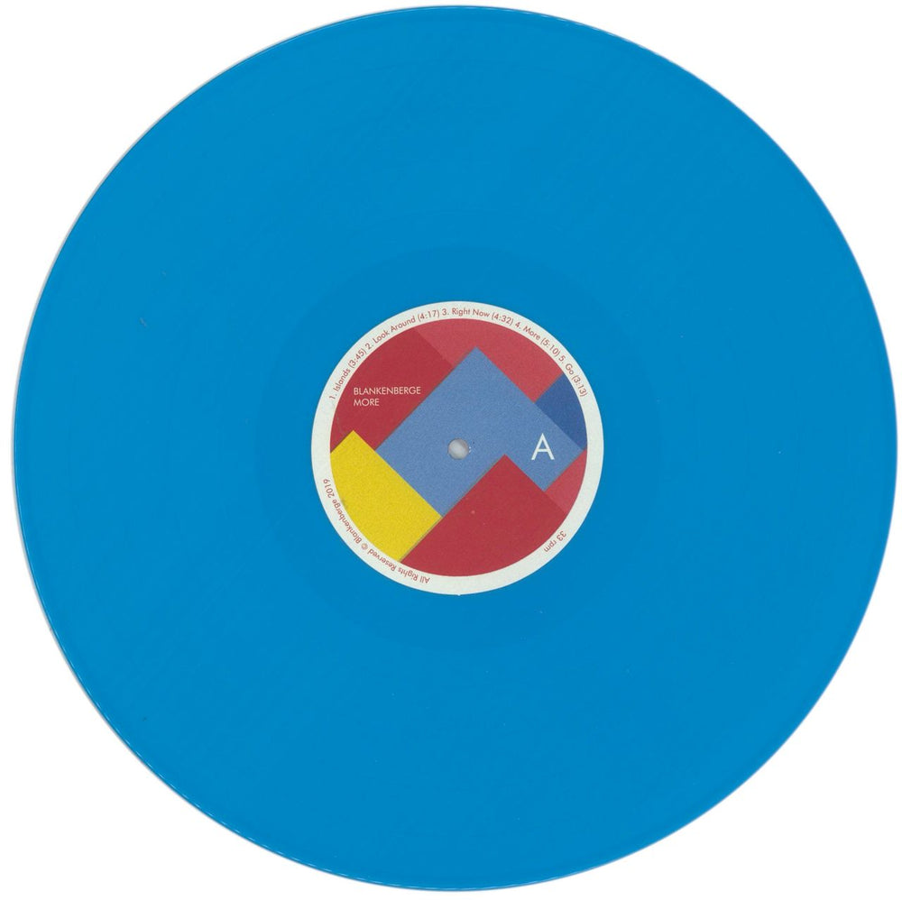 Blankenberge More - Blue Vinyl Russian vinyl LP album (LP record) 6ZBLPMO867725