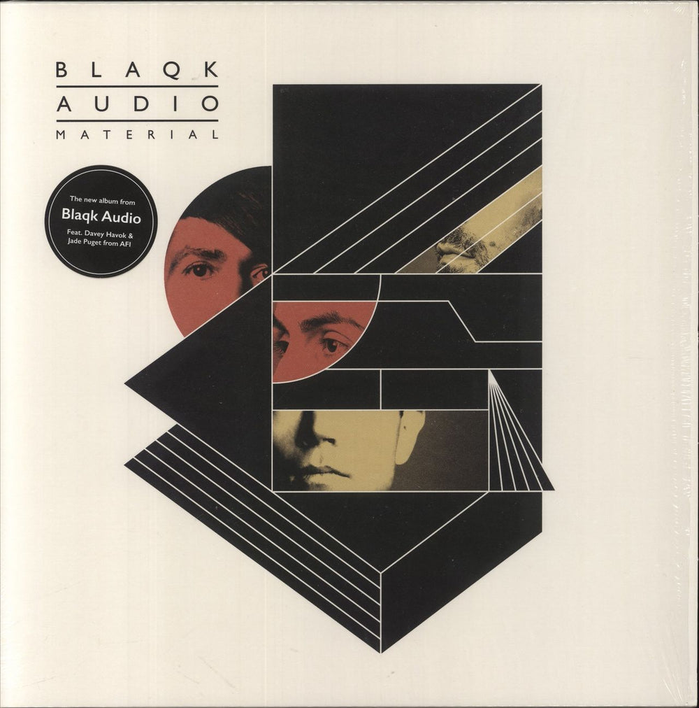 Blaqk Audio Material US vinyl LP album (LP record) BLQK001VL
