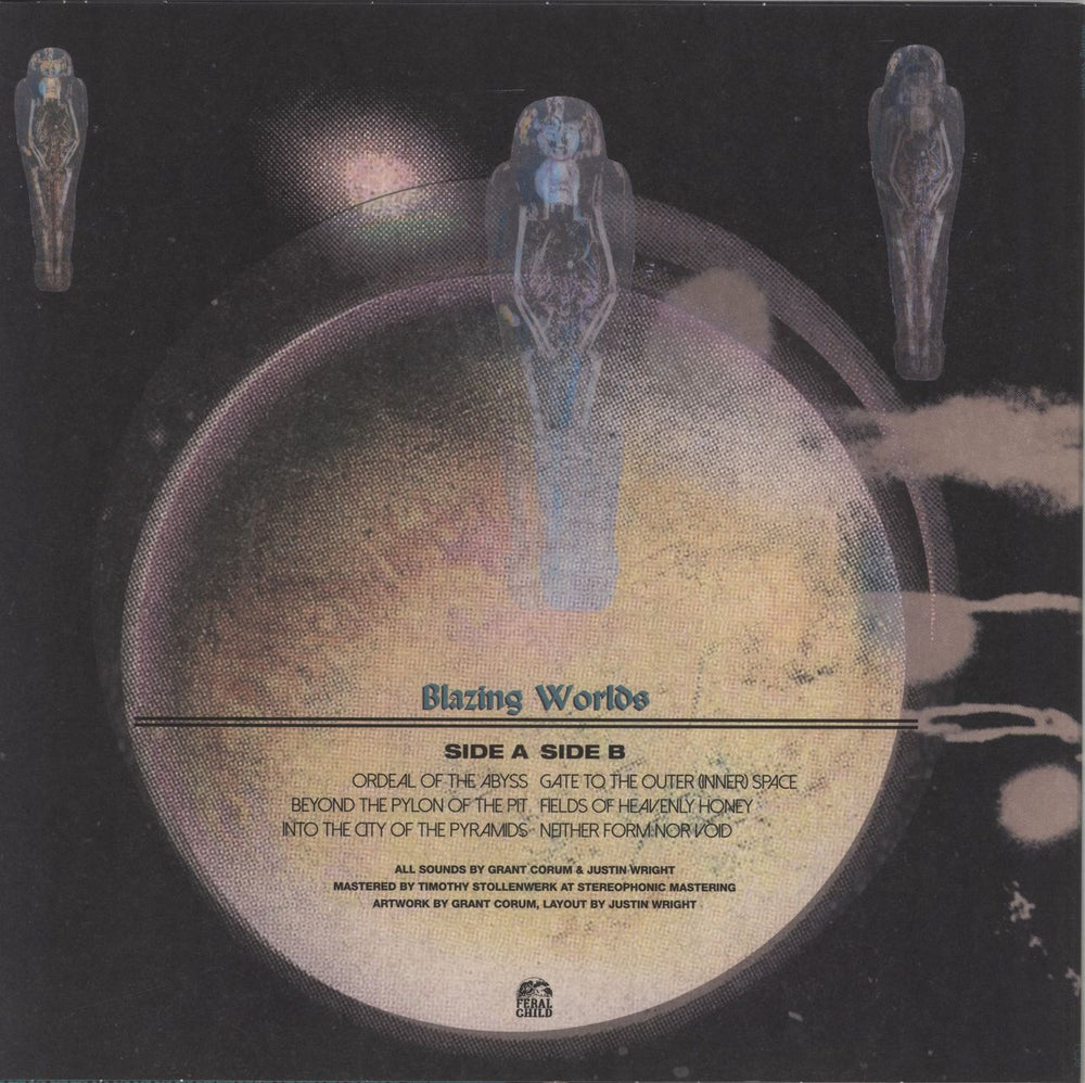 Blazing Worlds Blazing Worlds UK vinyl LP album (LP record)