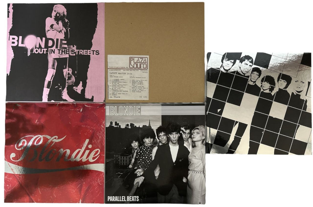 Blondie Against The Odds 1974-1982 - Deluxe 4LP Edition UK Vinyl Box Set BLOVXAG822590