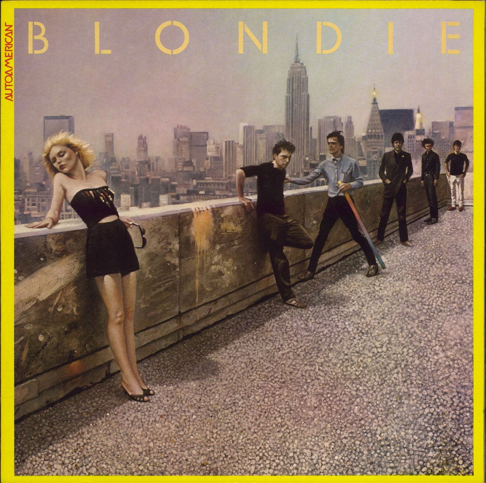 Blondie Autoamerican + Merchandise insert Dutch vinyl LP album (LP record) CDL1290