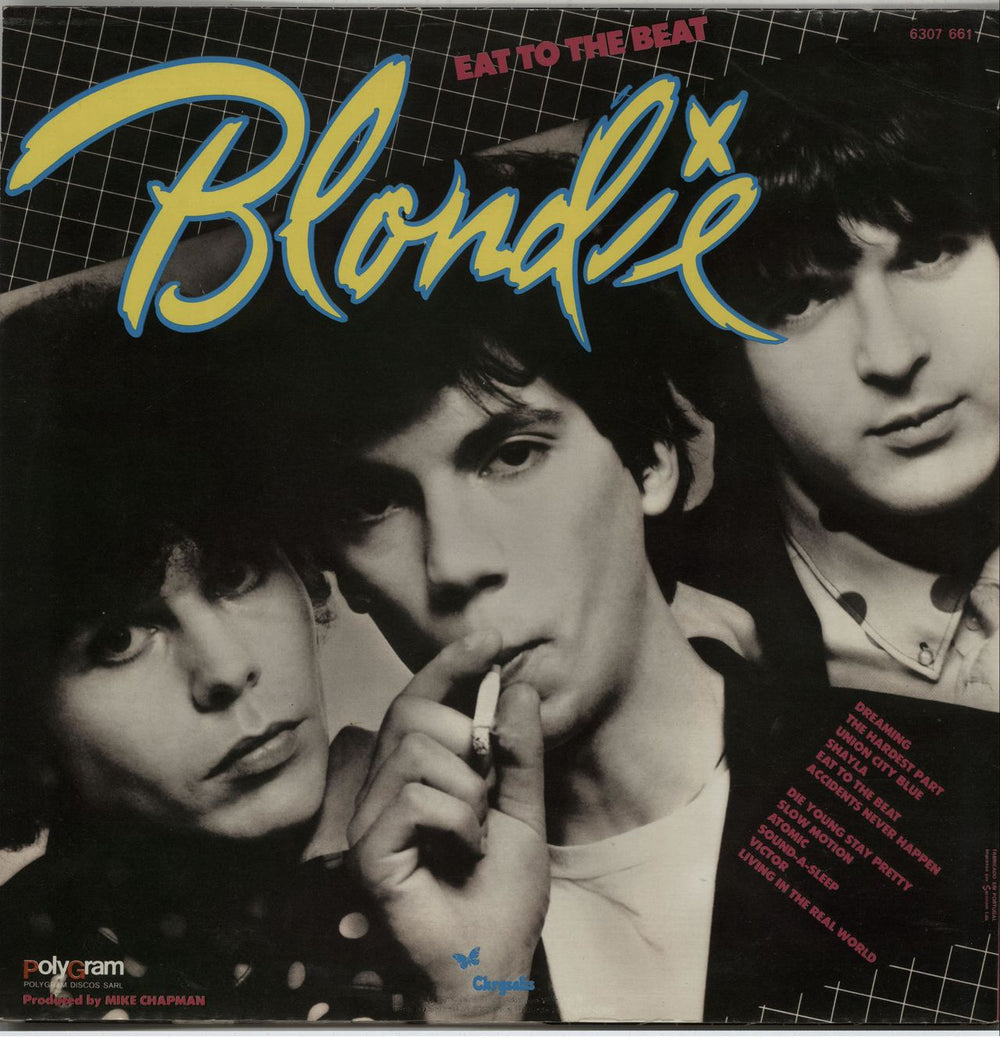 Blondie Eat To The Beat Portugese vinyl LP album (LP record) BLOLPEA643958