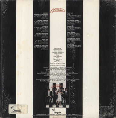 Blondie Parallel Lines - Hype Stickered Shrink US picture disc LP (vinyl picture disc album)