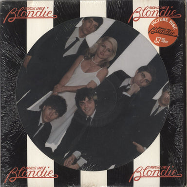 Blondie Parallel Lines - Hype Stickered Shrink US picture disc LP (vinyl picture disc album) PCDL1192