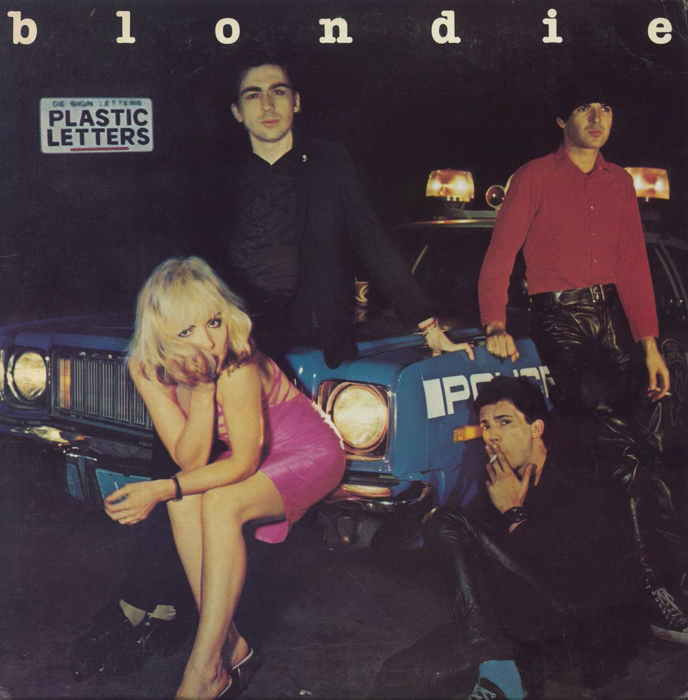 Blondie Plastic Letters US vinyl LP album (LP record) CHR1166