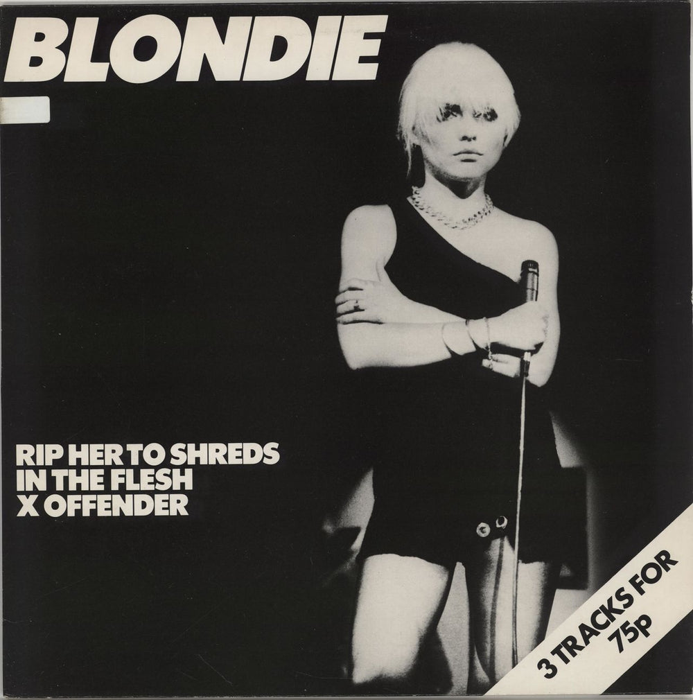 Blondie Rip Her To Shreds - 1st - Ex UK 12" vinyl single (12 inch record / Maxi-single) CHS2180-12