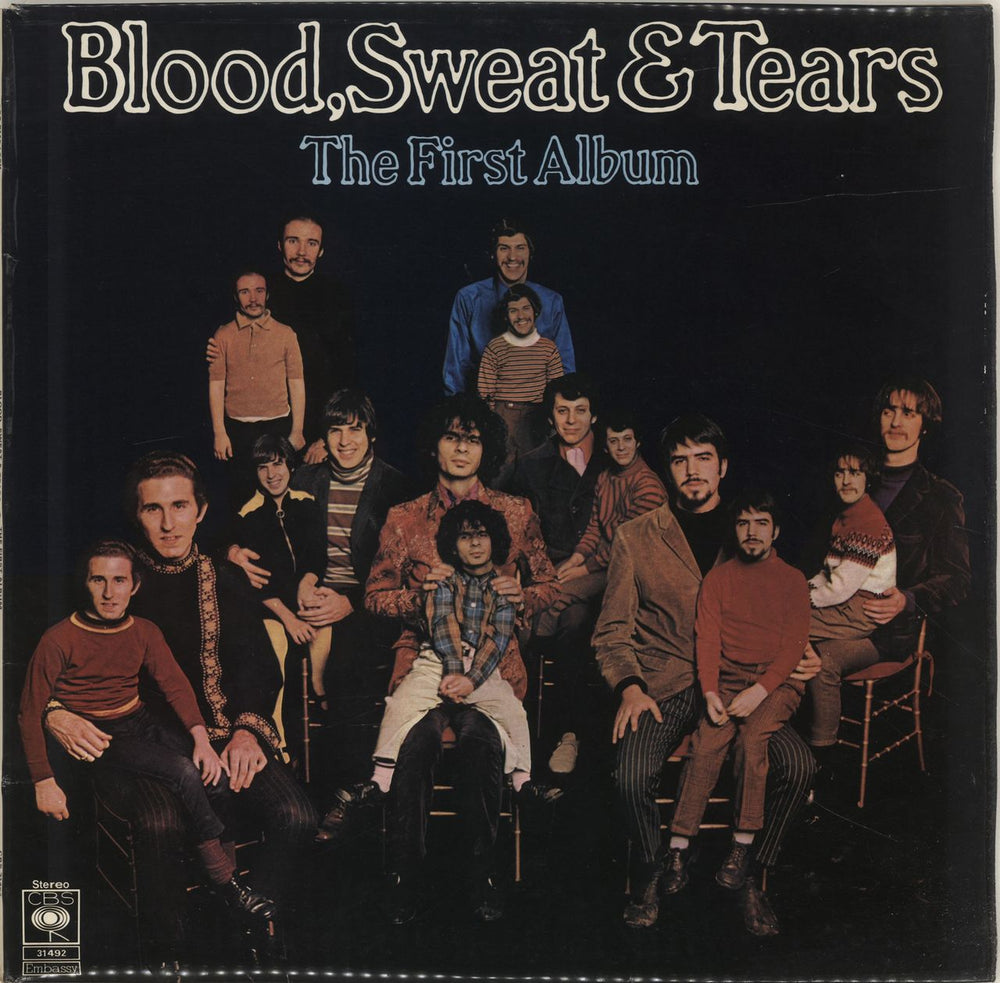 Blood Sweat & Tears The First Album UK vinyl LP album (LP record) S31492