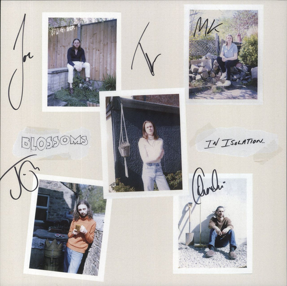 Blossoms Blossoms in Isolation / Live From The Plaza Theatre, Stockport + Signed Prints UK 2-LP vinyl record set (Double LP Album) 2020