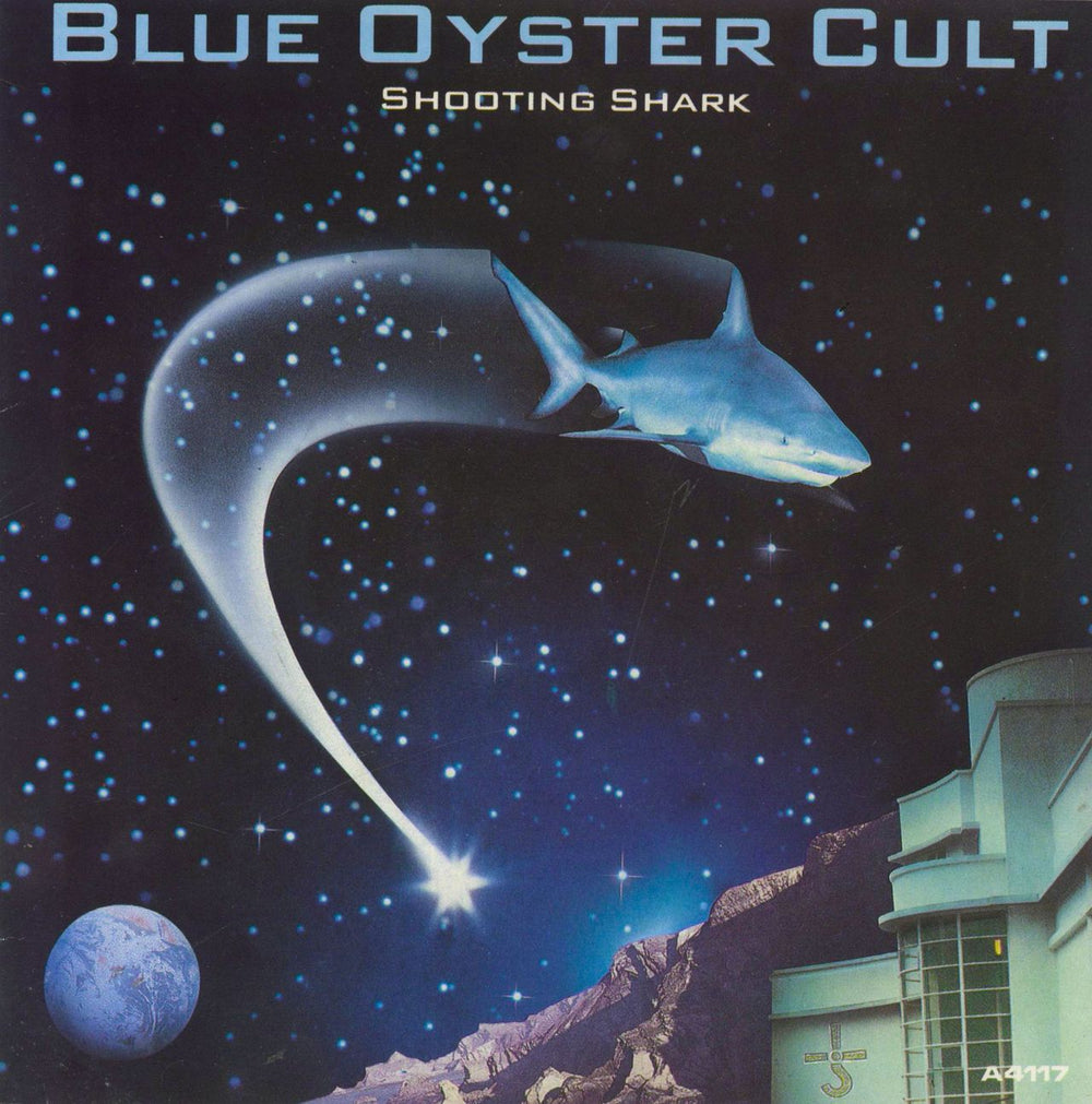 Blue Oyster Cult Shooting Shark - A-Label UK Promo 7" vinyl single (7 inch record / 45) A4117