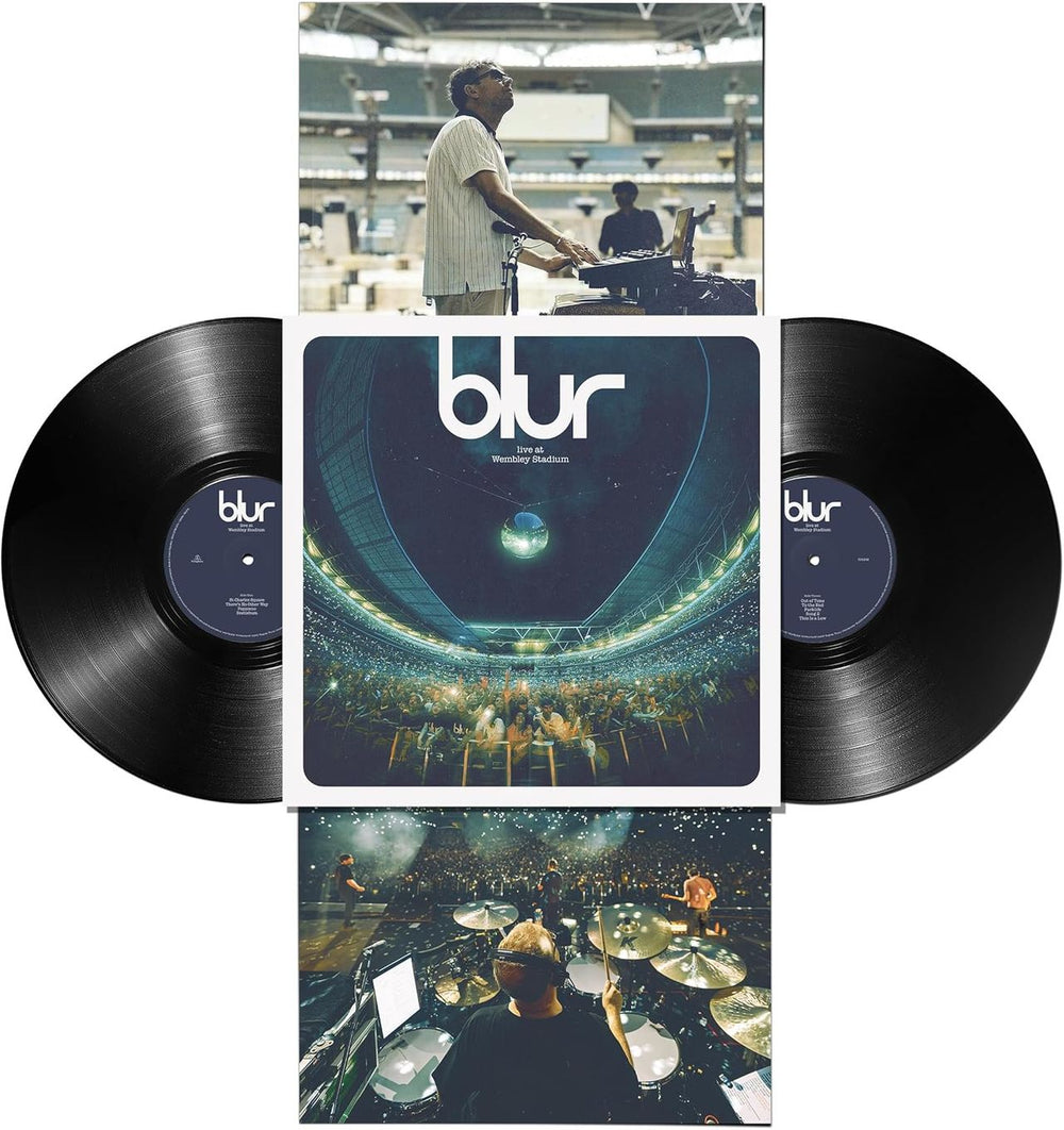 Blur Live At Wembley Stadium | Highlights - 140 Gram Black Vinyl - Sealed UK 2-LP vinyl record set (Double LP Album) BLR2LLI842360