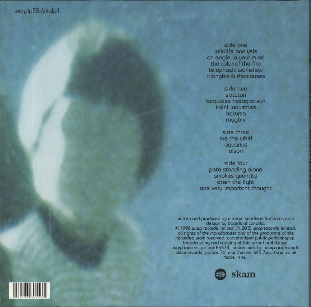 Boards Of Canada Music Has The Right To Children UK 2-LP vinyl record set (Double LP Album) 801061805517