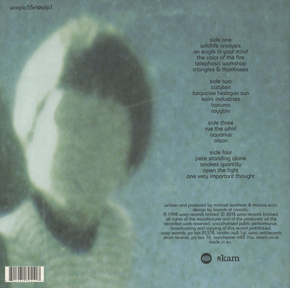 Boards Of Canada Music Has The Right To Children UK 2-LP vinyl record set (Double LP Album) 801061805517