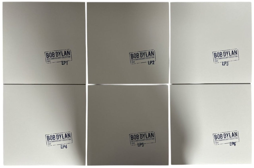 Bob Dylan 50th Anniversary Collection 1964 UK Vinyl Box Set DYLVXTH860055