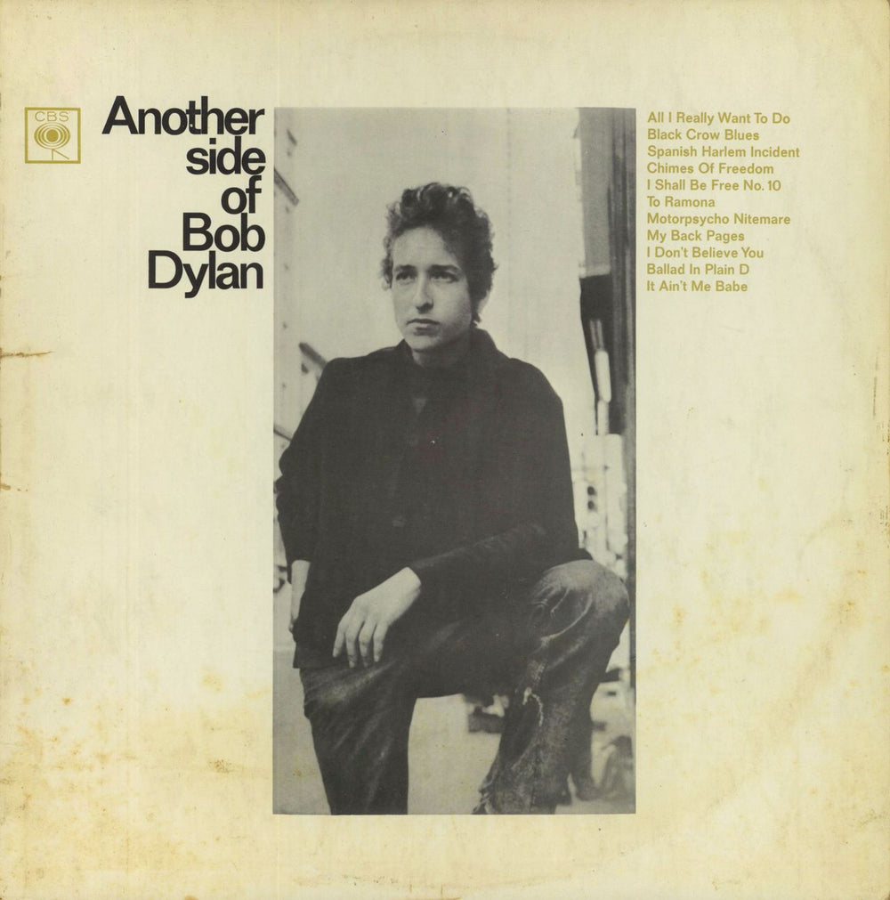 Bob Dylan Another Side Of Bob Dylan - 1st - F/B - VG UK vinyl LP album (LP record) BPG62429