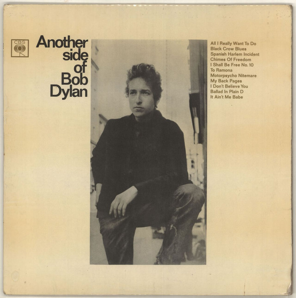 Bob Dylan Another Side Of Bob Dylan - 1st - Pasted - VG UK vinyl LP album (LP record) BPG62429