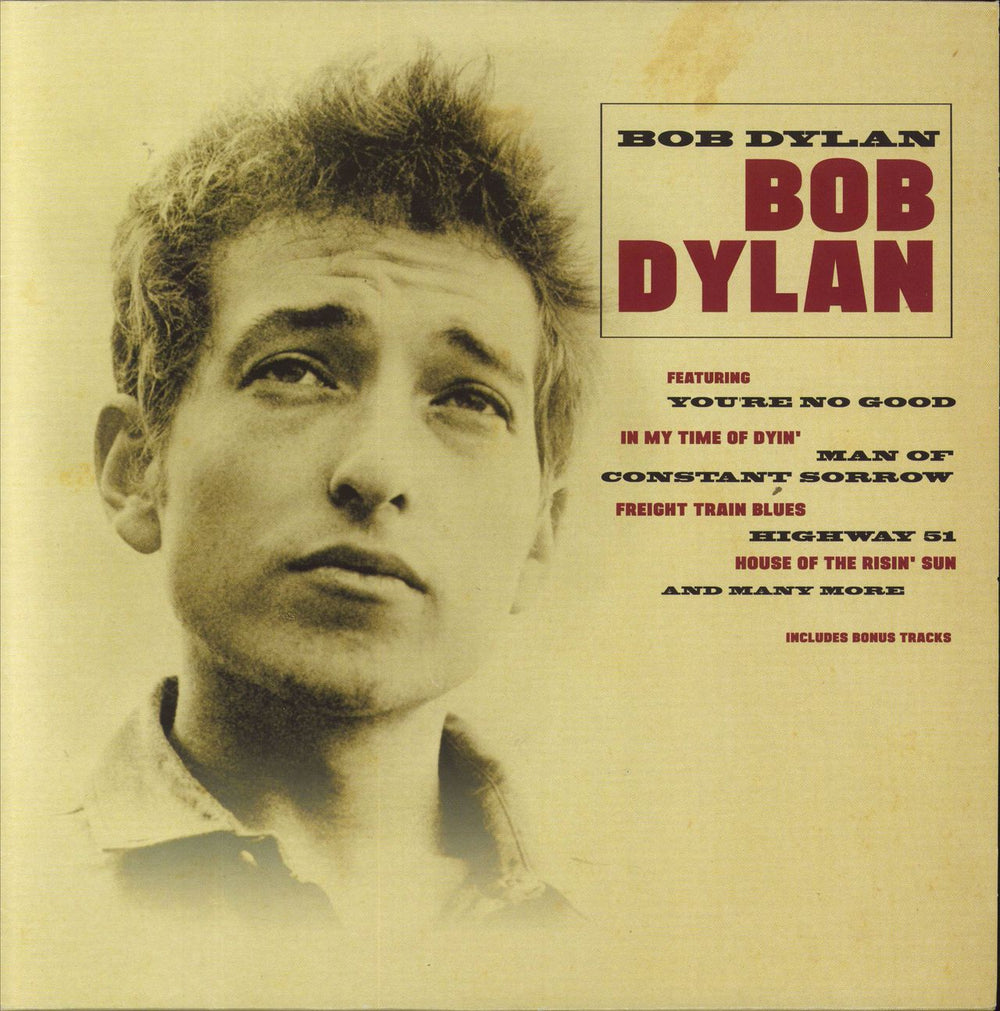 Bob Dylan Bob Dylan - 180g UK vinyl LP album (LP record) 02064-LP