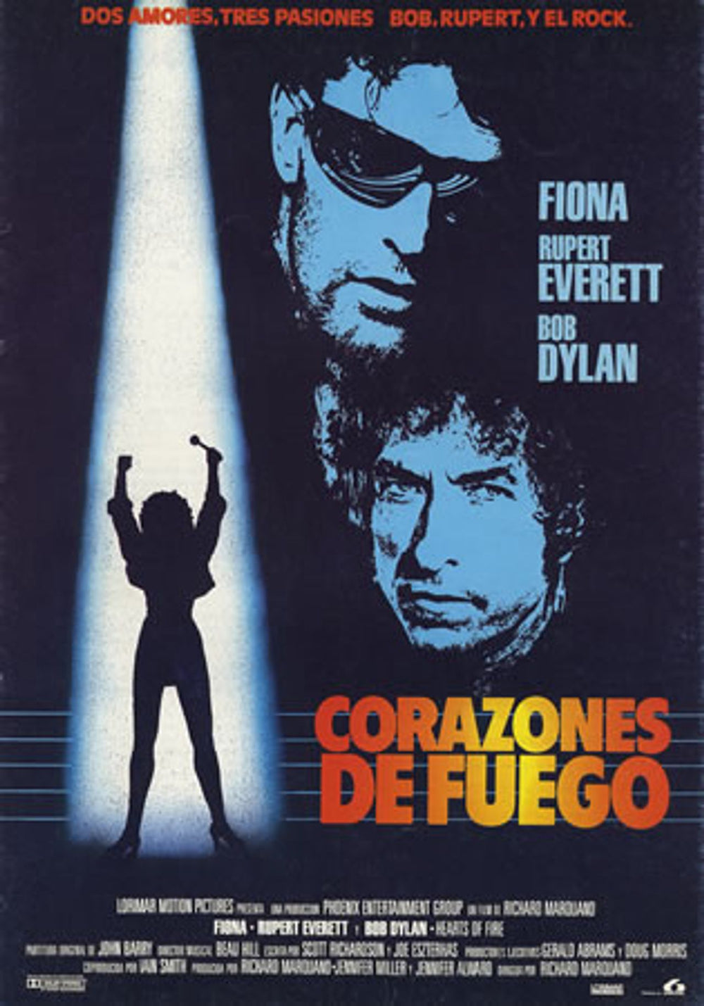 Bob Dylan Corazones De Fuego Spanish Promo press book PRESS BOOK