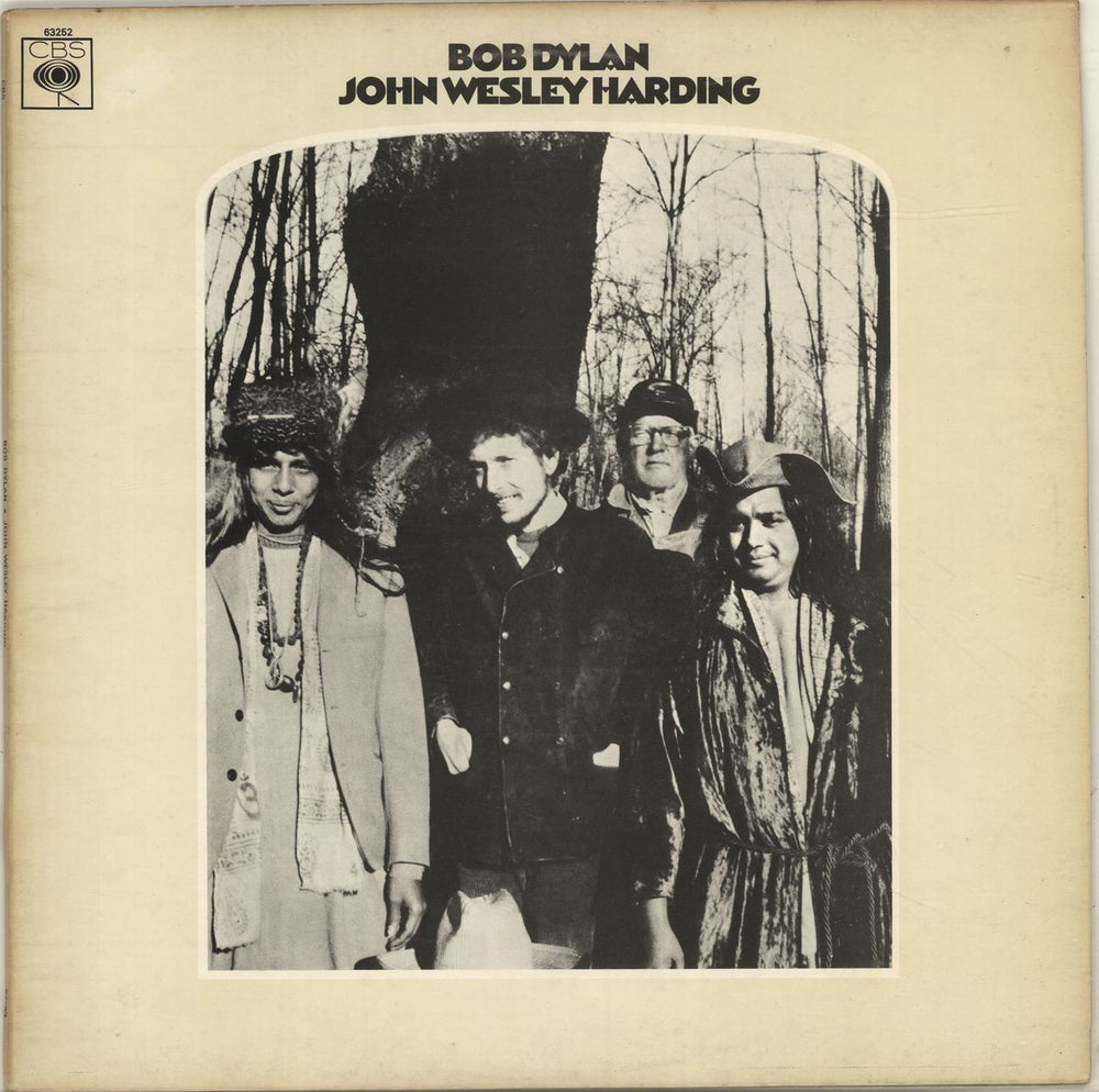 Bob Dylan John Wesley Harding - 2nd Stereo UK vinyl LP album (LP record) 63252