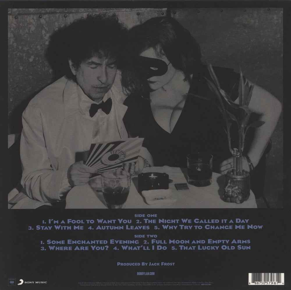 Bob Dylan Shadows In The Night UK vinyl LP album (LP record) 888750579614