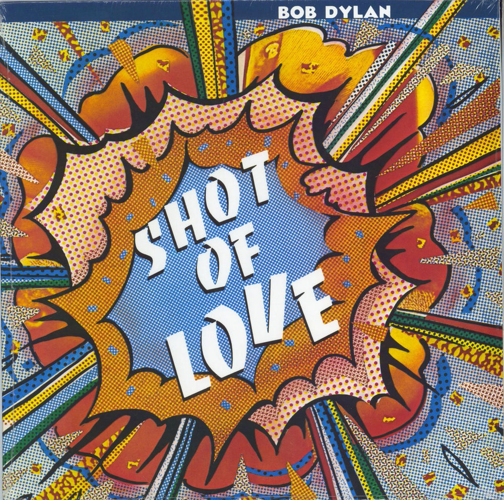 Bob Dylan Shot Of Love - 180 Gram UK vinyl LP album (LP record) 88985451011