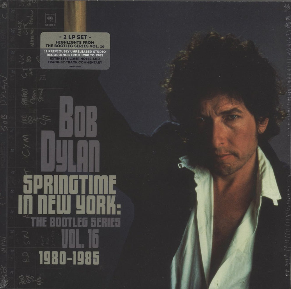 Bob Dylan Springtime In New York: The Bootleg Series Vol. 16 1980–1985 UK 2-LP vinyl record set (Double LP Album) 19439865791