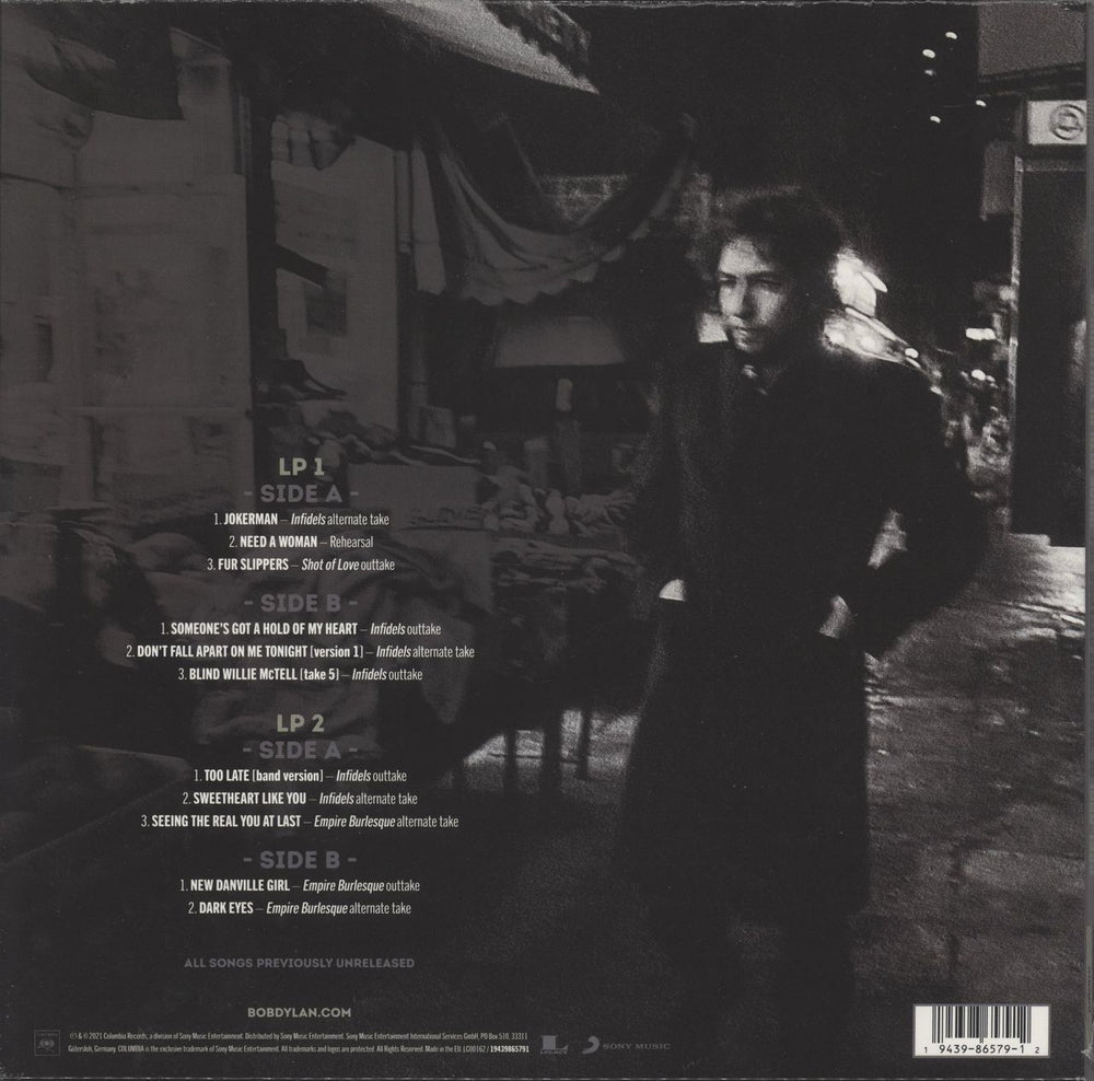 Bob Dylan Springtime In New York: The Bootleg Series Vol. 16 1980–1985 UK 2-LP vinyl record set (Double LP Album) 194398657912