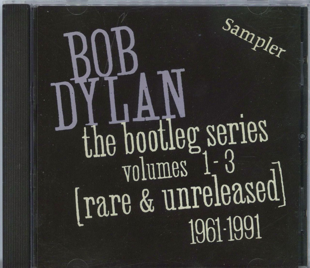 Bob Dylan The Bootleg Series Volumes 1-3 US Promo CD album (CDLP) CSK3081