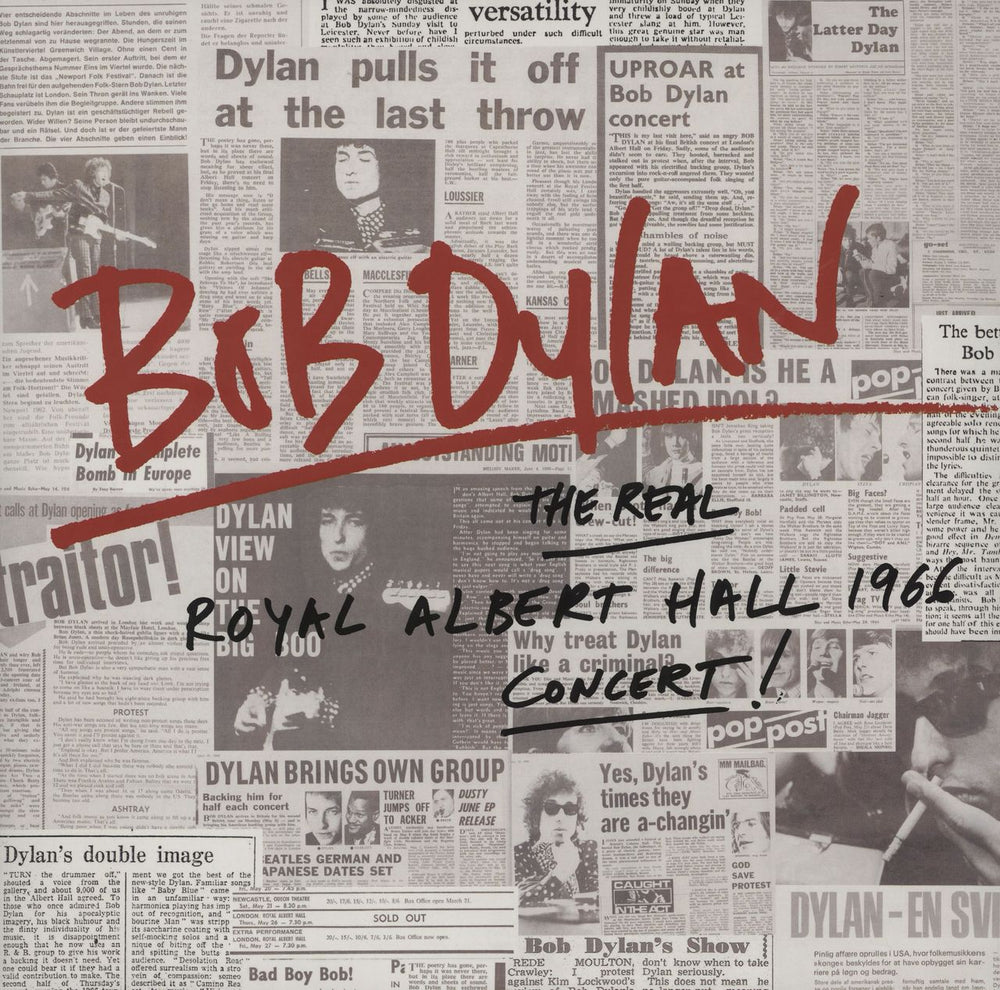 Bob Dylan The Real Royal Albert Hall 1966 Concert! - Sealed UK 2-LP vinyl record set (Double LP Album) 88985361441