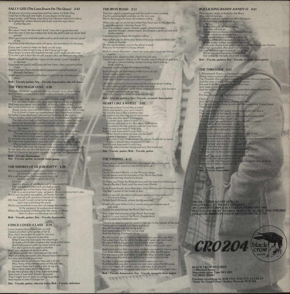 Bob Fox Wish We Never Had Parted UK vinyl LP album (LP record)