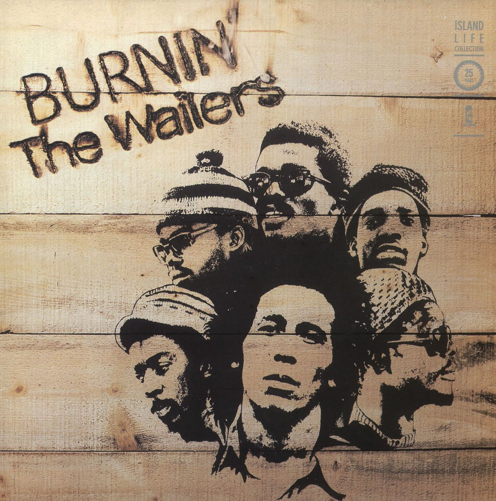 Bob Marley & The Wailers Burnin' UK vinyl LP album (LP record) ILPM9256