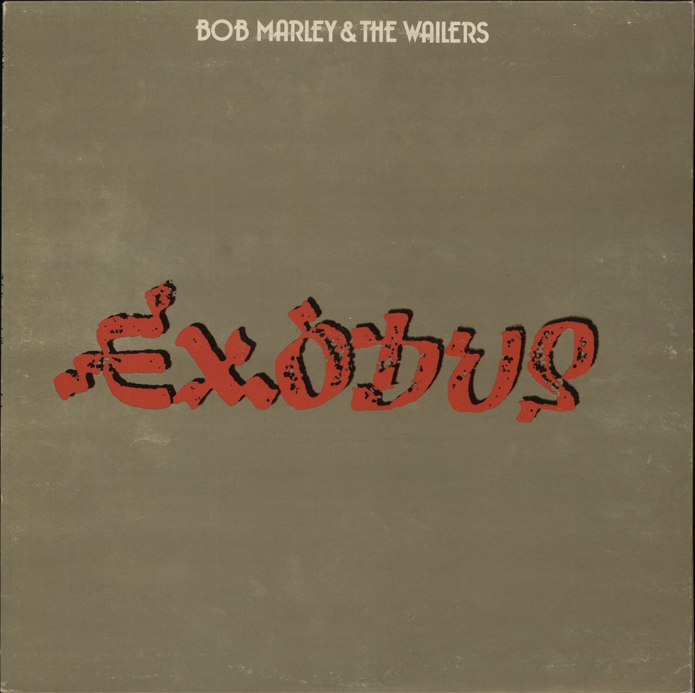 Bob Marley & The Wailers Exodus - 3rd UK vinyl LP album (LP record) ILPS9498