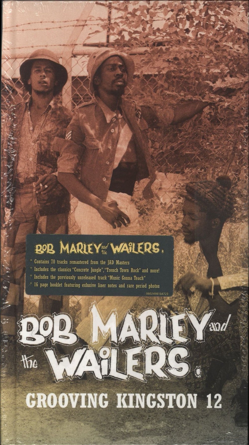 Bob Marley & The Wailers Grooving Kingston 12 - stickered shrink UK CD Album Box Set 0602498164723