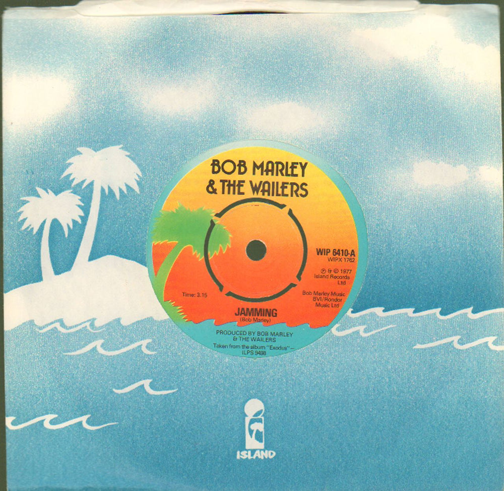 Bob Marley & The Wailers Jamming UK 7" vinyl single (7 inch record / 45) WIP6410