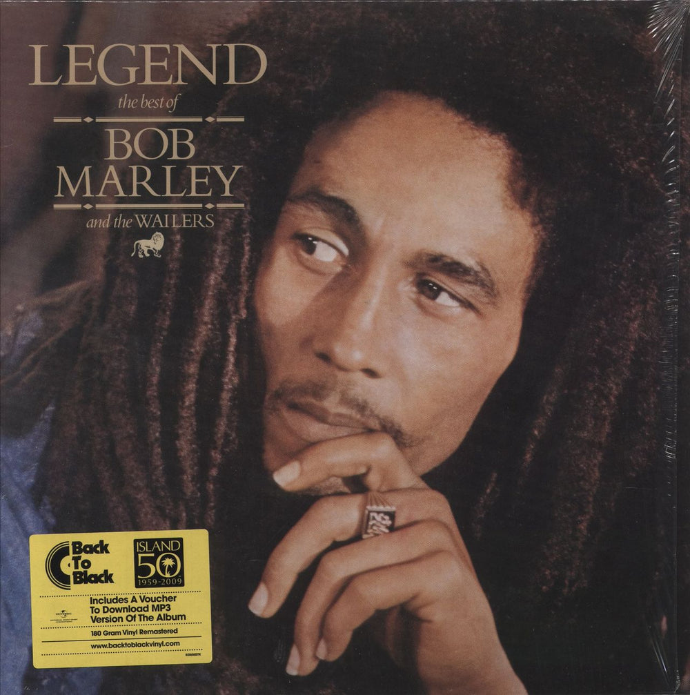 Bob Marley & The Wailers Legend - 180gm UK vinyl LP album (LP record) 0600753030523