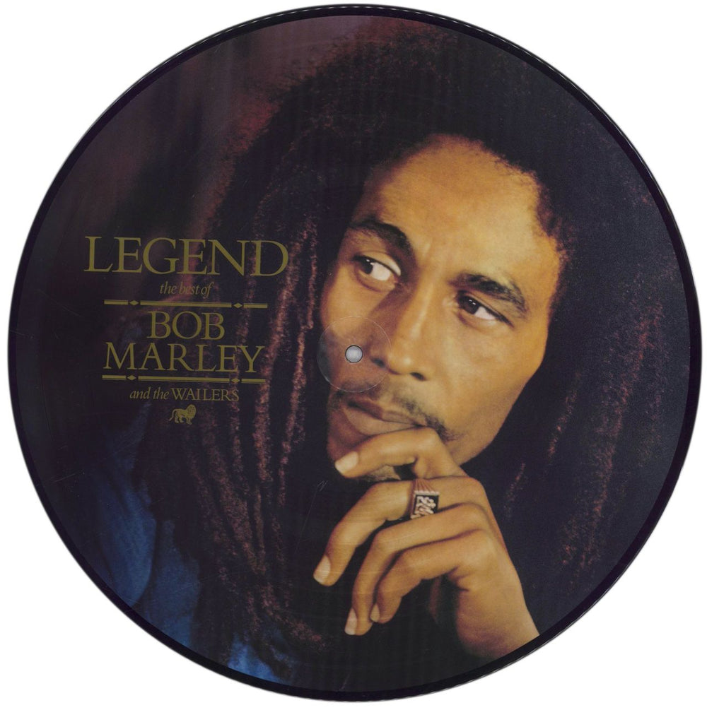 Bob Marley & The Wailers Legend The Best Of - Picture Disc Edition UK picture disc LP (vinyl picture disc album) BMLPDLE845994