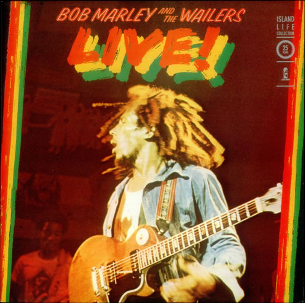 Bob Marley & The Wailers Live! UK vinyl LP album (LP record) ILPM9376