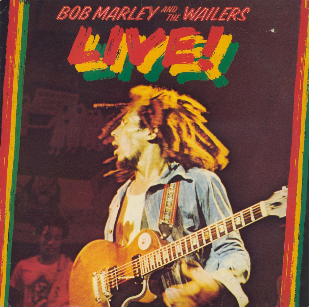 Bob Marley & The Wailers Live! UK vinyl LP album (LP record) ILPS9376