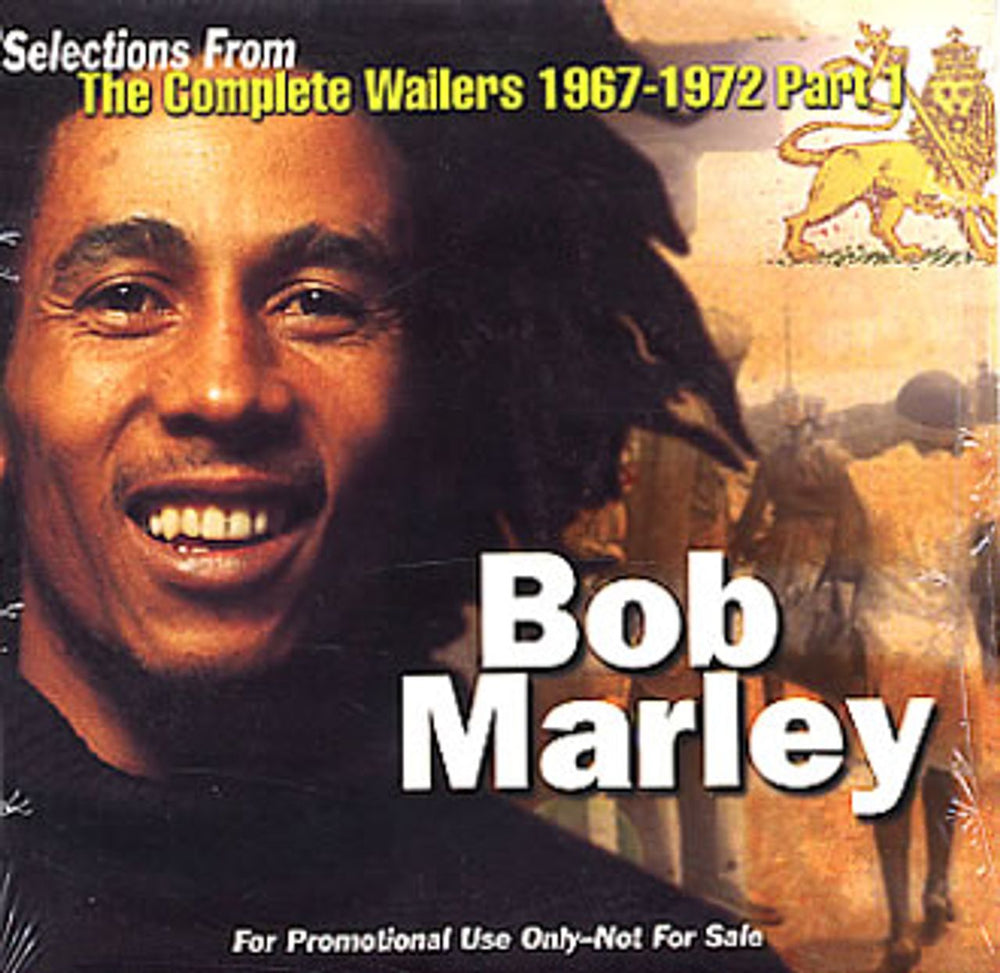 Bob Marley & The Wailers Selections From The Complete Wailers US Promo CD album (CDLP) 2991-1-1