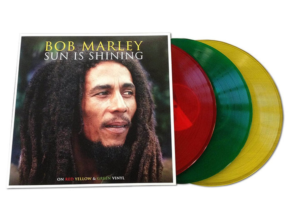 Bob Marley & The Wailers Sun Is Shining - Coloured Vinyl + Sealed UK 3-LP vinyl record set (Triple LP Album) BML3LSU668650