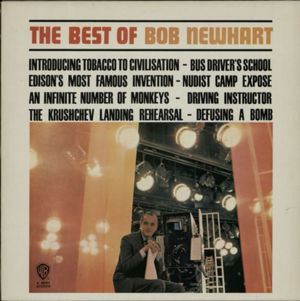 Bob Newhart The Best Of UK vinyl LP album (LP record) K46001