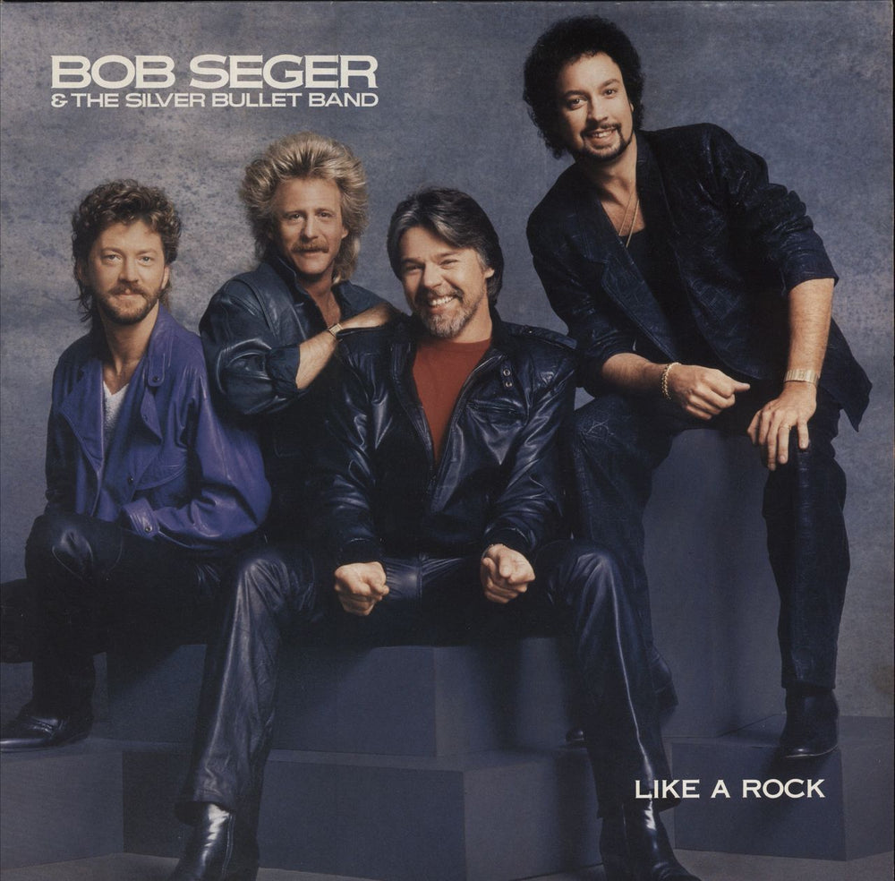 Bob Seger Like A Rock UK vinyl LP album (LP record) EST2011