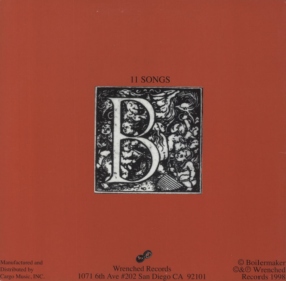 Boilermaker Boilermaker - EX US vinyl LP album (LP record)