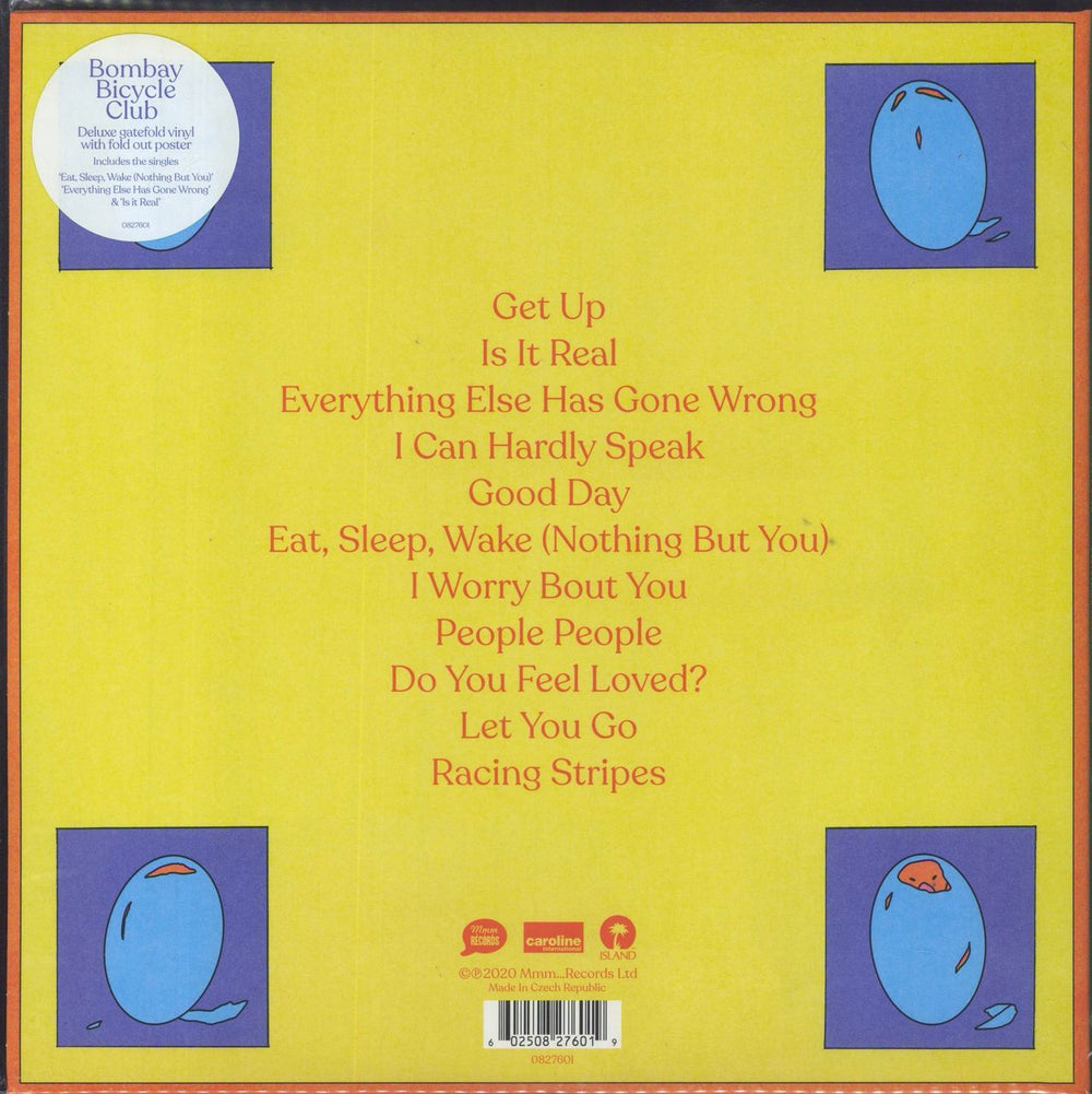 Bombay Bicycle Club Everything Else Has Gone Wrong - Autographed UK 2-LP vinyl record set (Double LP Album) BQC2LEV861808