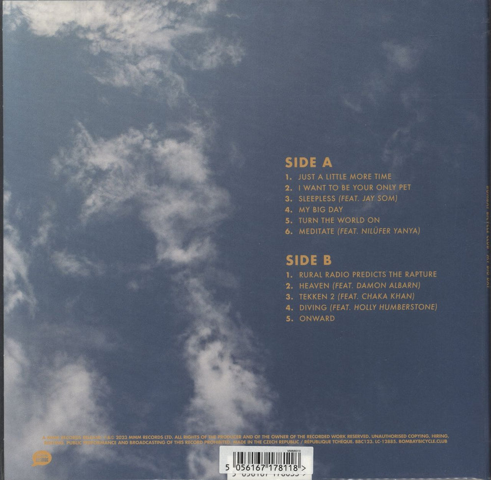 Bombay Bicycle Club My Big Day - Lava Lamp Vinyl UK vinyl LP album (LP record) 5056167178118