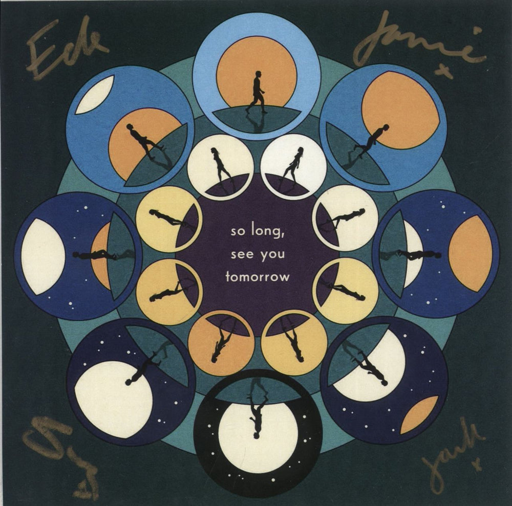 Bombay Bicycle Club So Long, See You Tomorrow - 10th Anniversary Edition - Zoetrope - Autographed UK picture disc LP (vinyl picture disc album) BQCPDSO873874