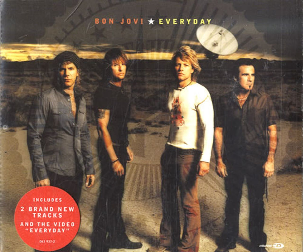 Bon Jovi Everyday UK 2-CD single set (Double CD single) 063936/7-2