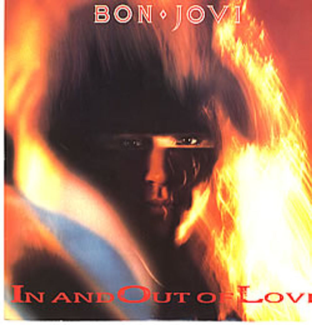 Bon Jovi In And Out Of Love UK 12" vinyl single (12 inch record / Maxi-single) VERX19