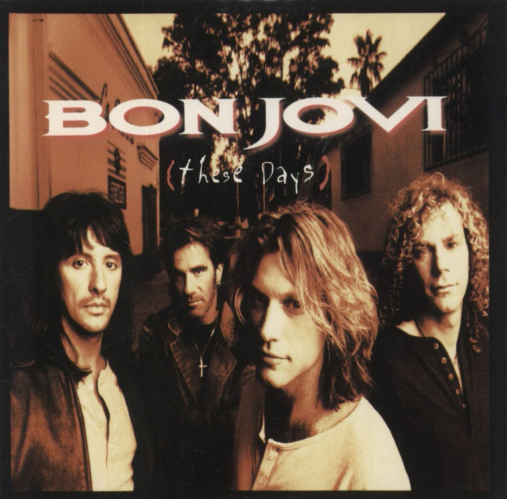 Bon Jovi These Days + P/S UK Promo CD album (CDLP) TDCDJ1