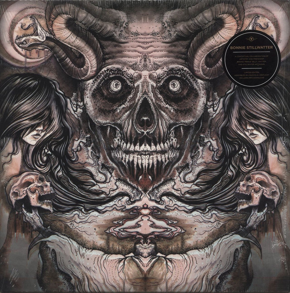 Bonnie Stillwatter The Devil Is People - Blue Marble Vinyl US 12" vinyl single (12 inch record / Maxi-single) TRR253LP