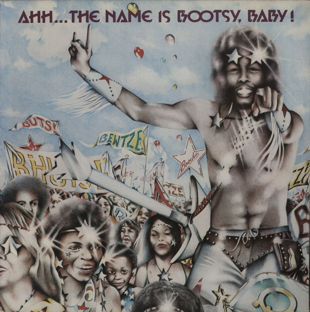 Bootsy's Rubber Band Ahh... The Name Is Bootsy, Baby! US vinyl LP album (LP record) BS2972